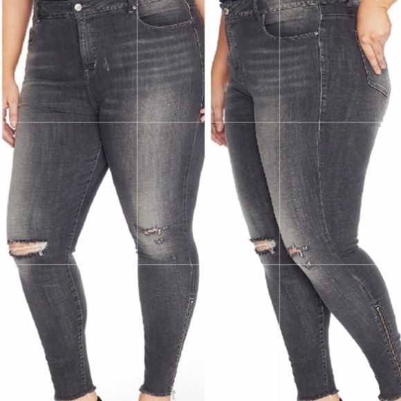 Wtags Rebel Angels Black Skinny Jeans 